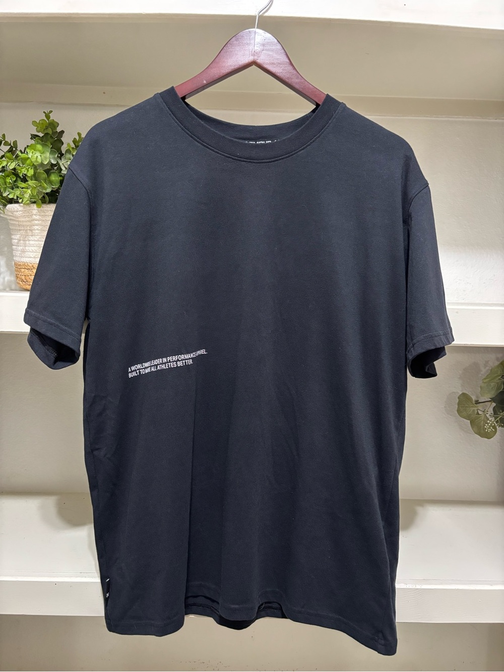 Black Short Sleeve Crewneck T-Shirt